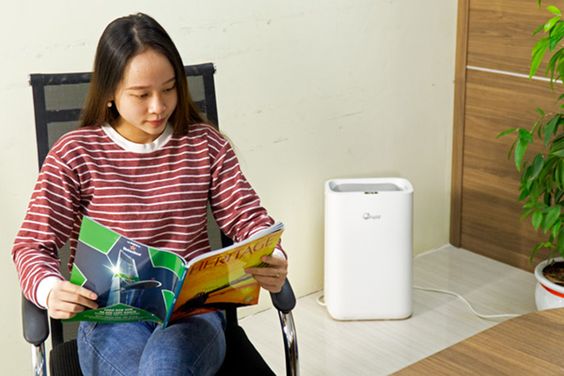 Máy hút ẩm FujiE HM 914EC hoạt động êm ái